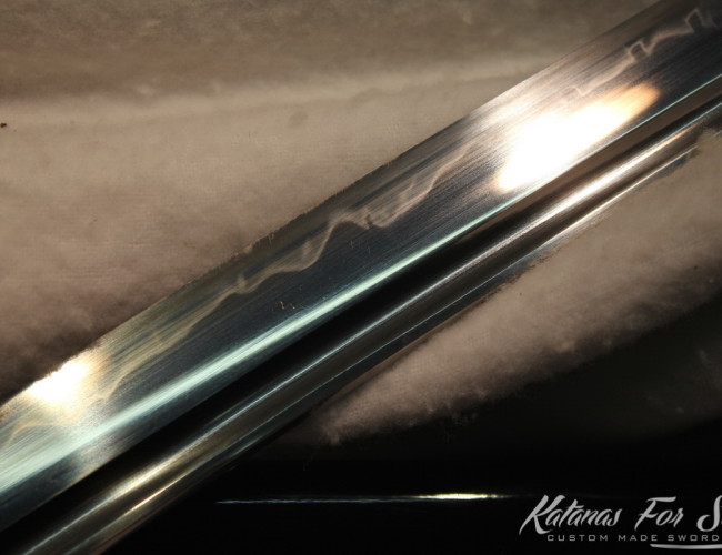 T10 Clay Tempered Carbon Steel Katana Iron Tsuba Katanas For Sale