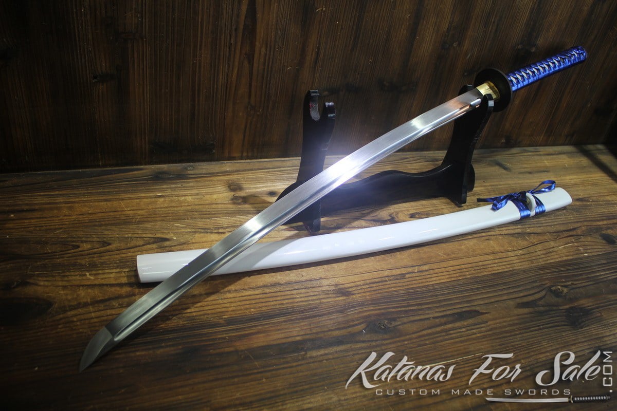 Details about   Real Spring Steel Katana Japan Samurai Sword Sharp Blade IronTsuba Hand Forged 