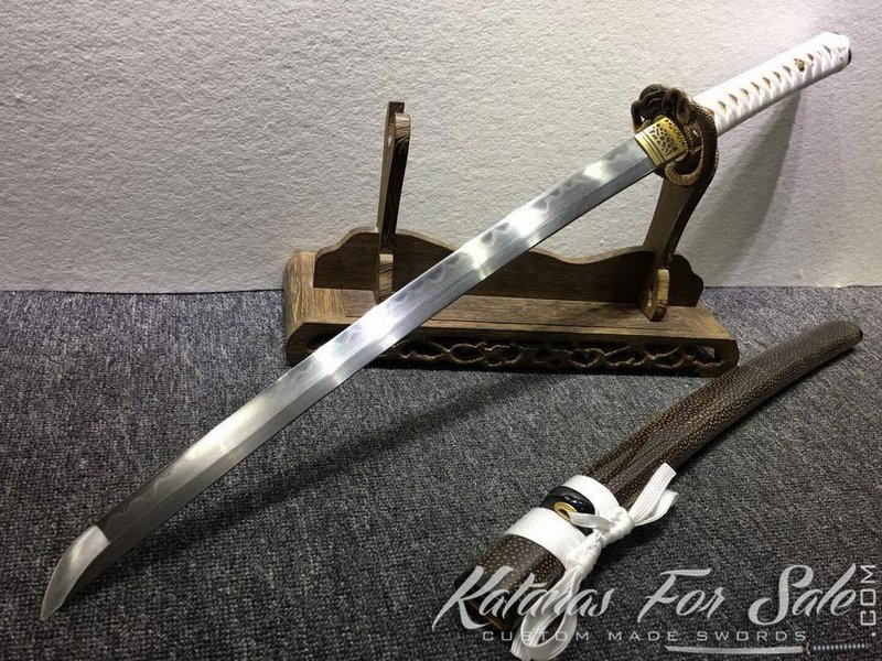 Wakizashi Japanese Samurai Sword Shouin Yoshida Replicated Mass Product 