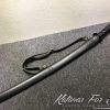 Synthetic Black Leather Shoulder Strap Saya cover
